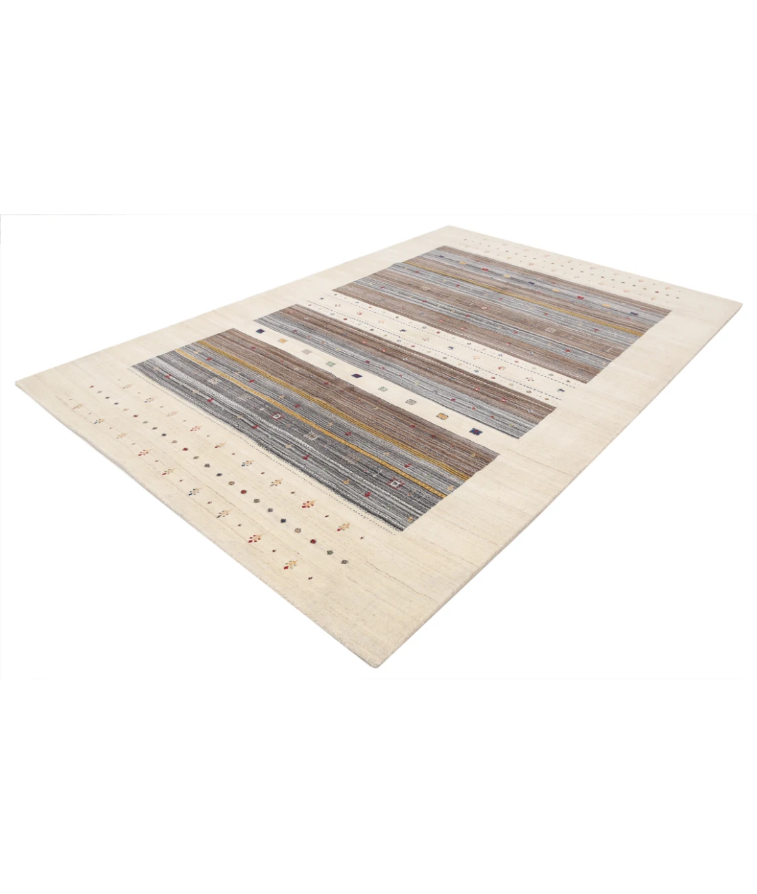 Hand Made Lori Wool Rug 6' 8" X 9' 10"