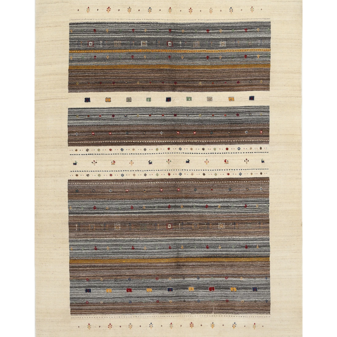 Hand Made Lori Wool Rug 6' 8" X 9' 10"