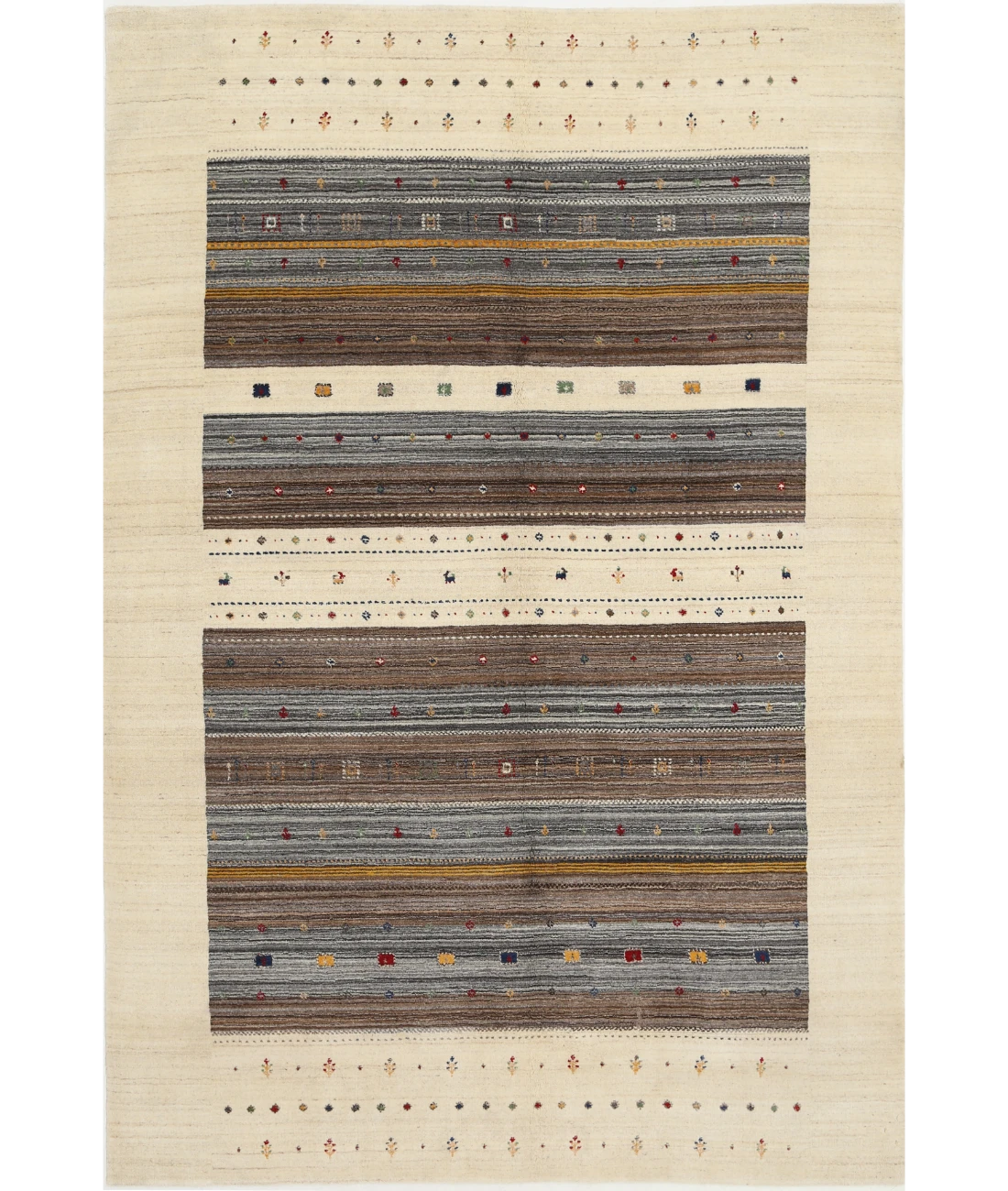 Hand Made Lori Wool Rug 6' 8" X 9' 10"