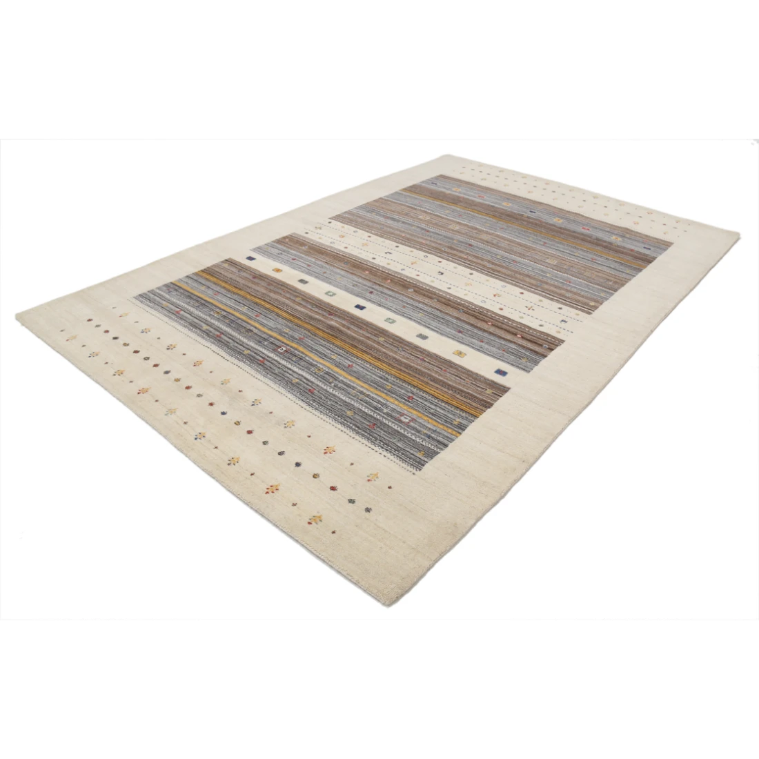 Hand Made Lori Wool Rug 6' 7" X 9' 9"