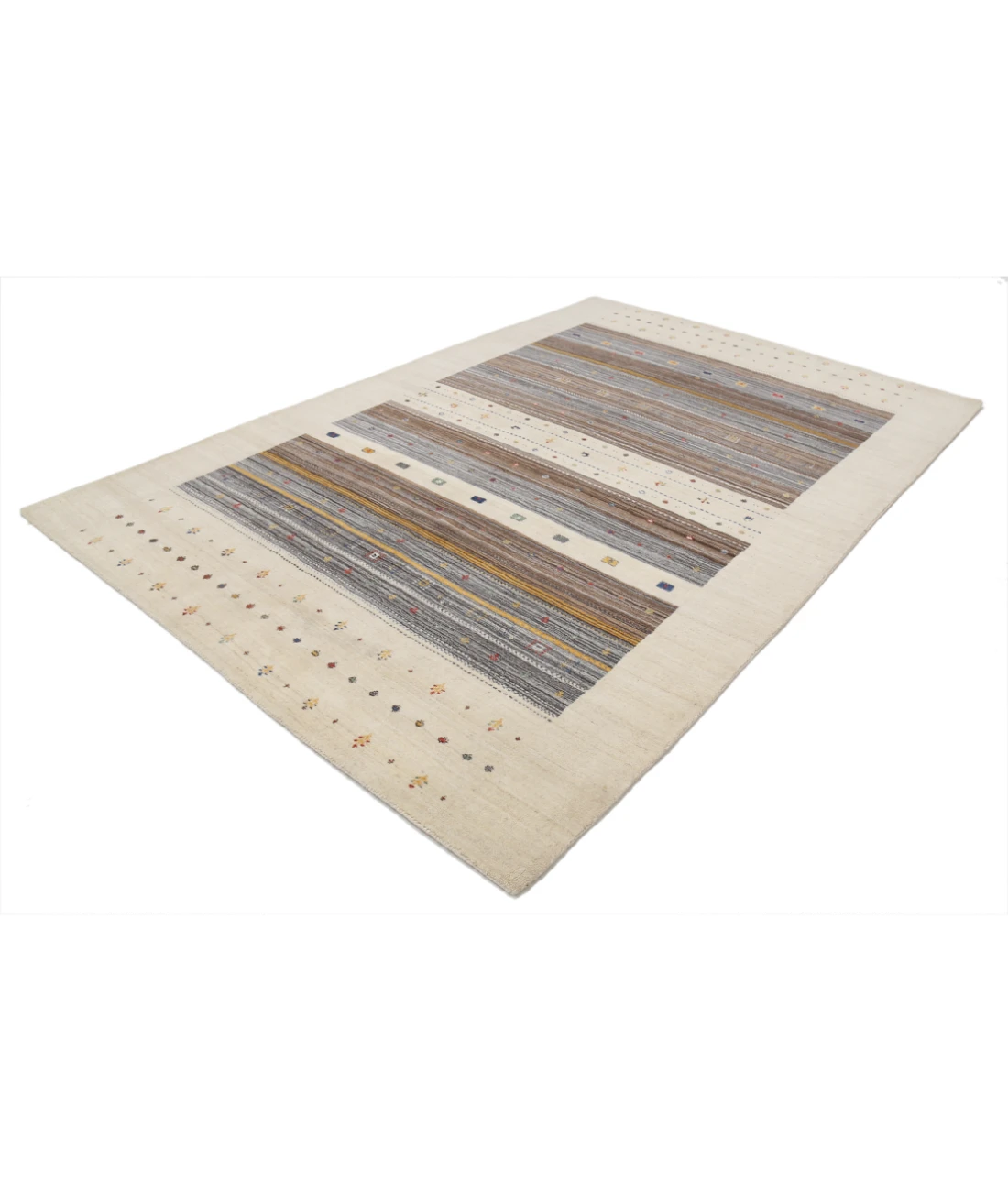 Hand Made Lori Wool Rug 6' 7" X 9' 9"