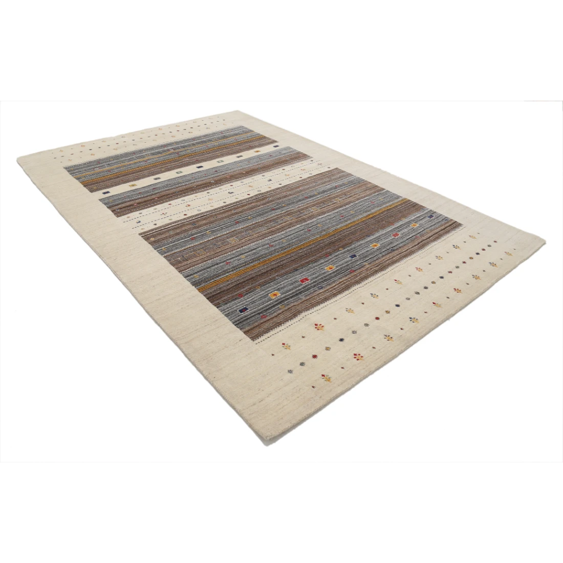 Hand Made Lori Wool Rug 6' 7" X 9' 9"