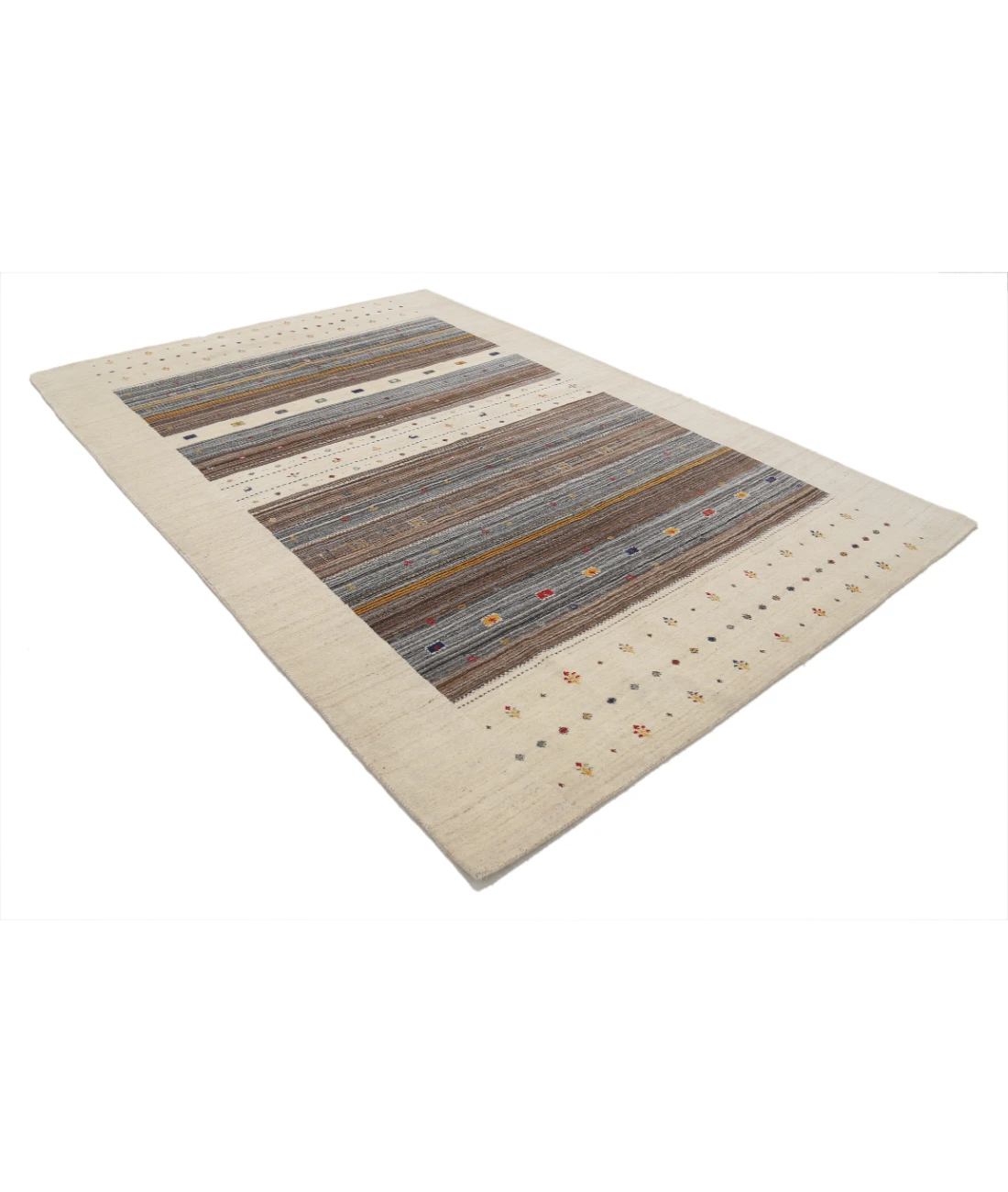 Hand Made Lori Wool Rug 6' 7" X 9' 9"