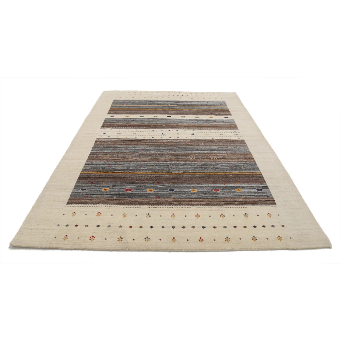Hand Made Lori Wool Rug 6' 7" X 9' 9"