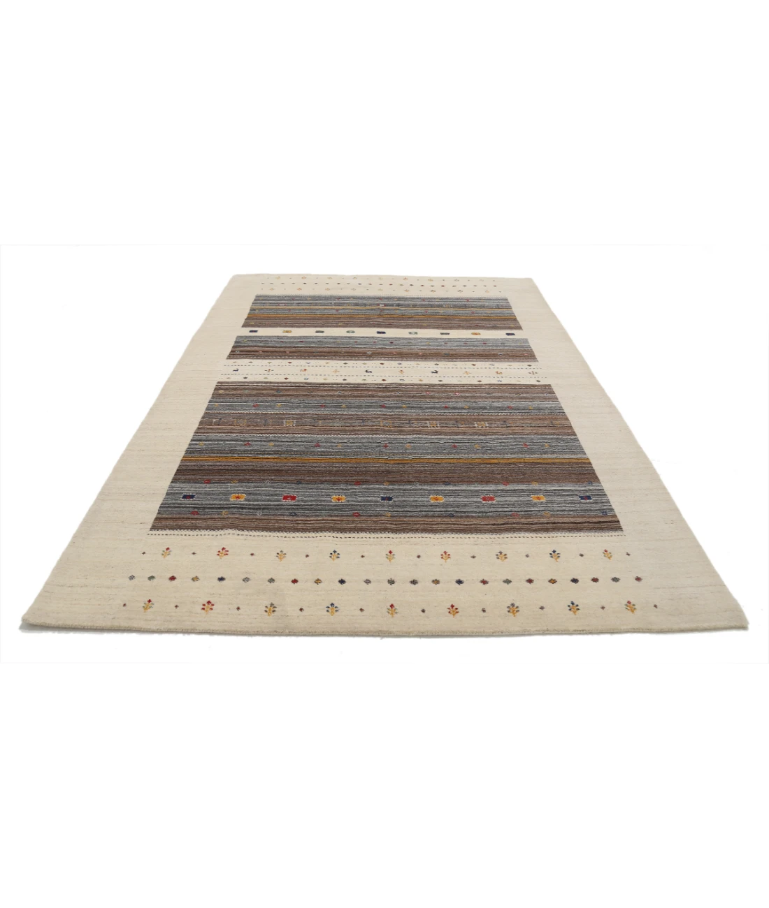 Hand Made Lori Wool Rug 6' 7" X 9' 9"