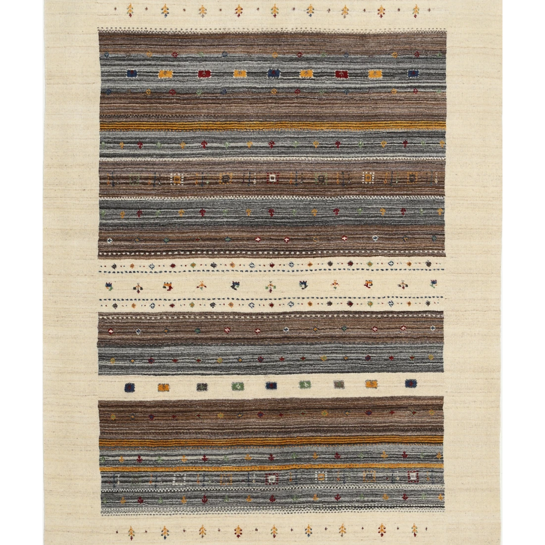 Hand Made Lori Wool Rug 5' 7" X 7' 10"