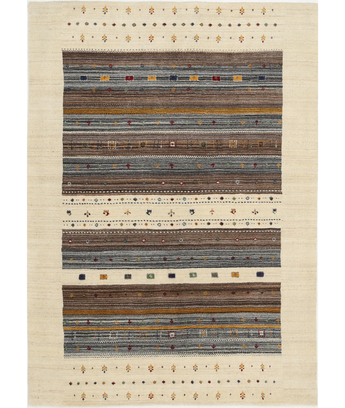 Hand Made Lori Wool Rug 5' 7" X 7' 10"
