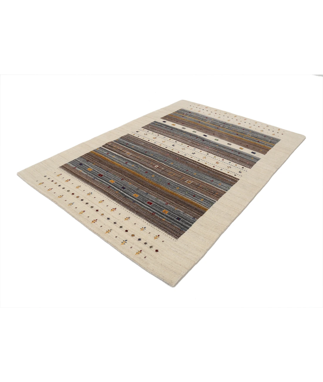 Hand Made Lori Wool Rug 5' 7" X 7' 10"