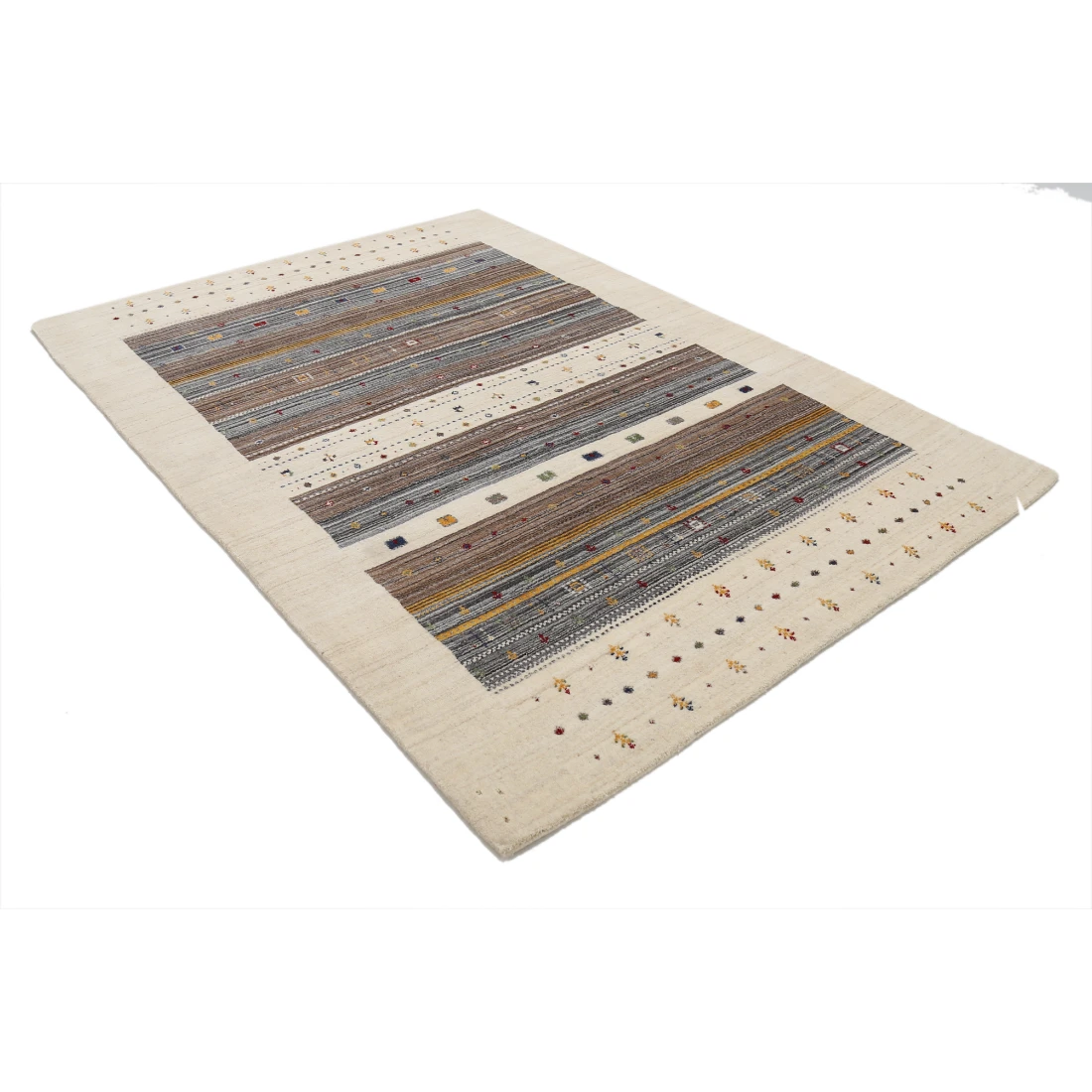 Hand Made Lori Wool Rug 5' 7" X 7' 10"