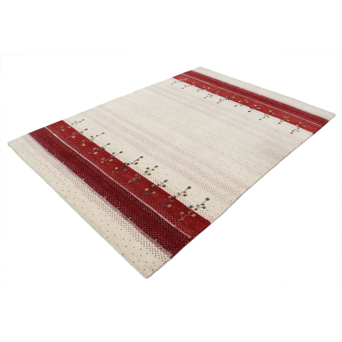 Hand Made Lori Wool Rug 5' 4" X 7' 6"