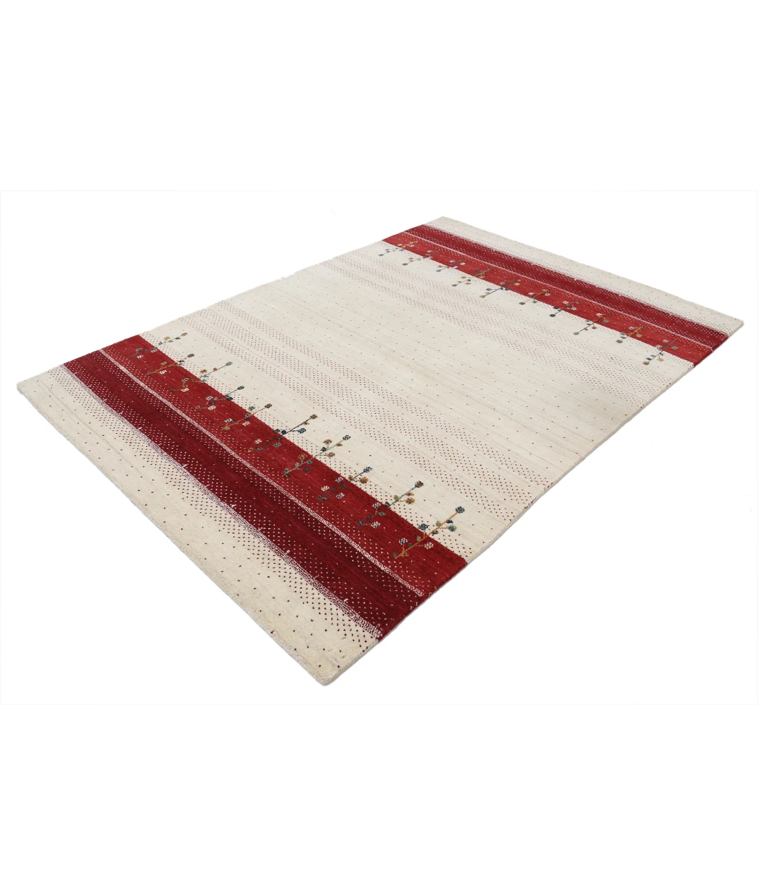 Hand Made Lori Wool Rug 5' 4" X 7' 6"
