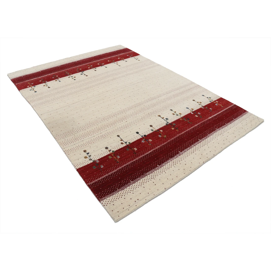 Hand Made Lori Wool Rug 5' 4" X 7' 6"