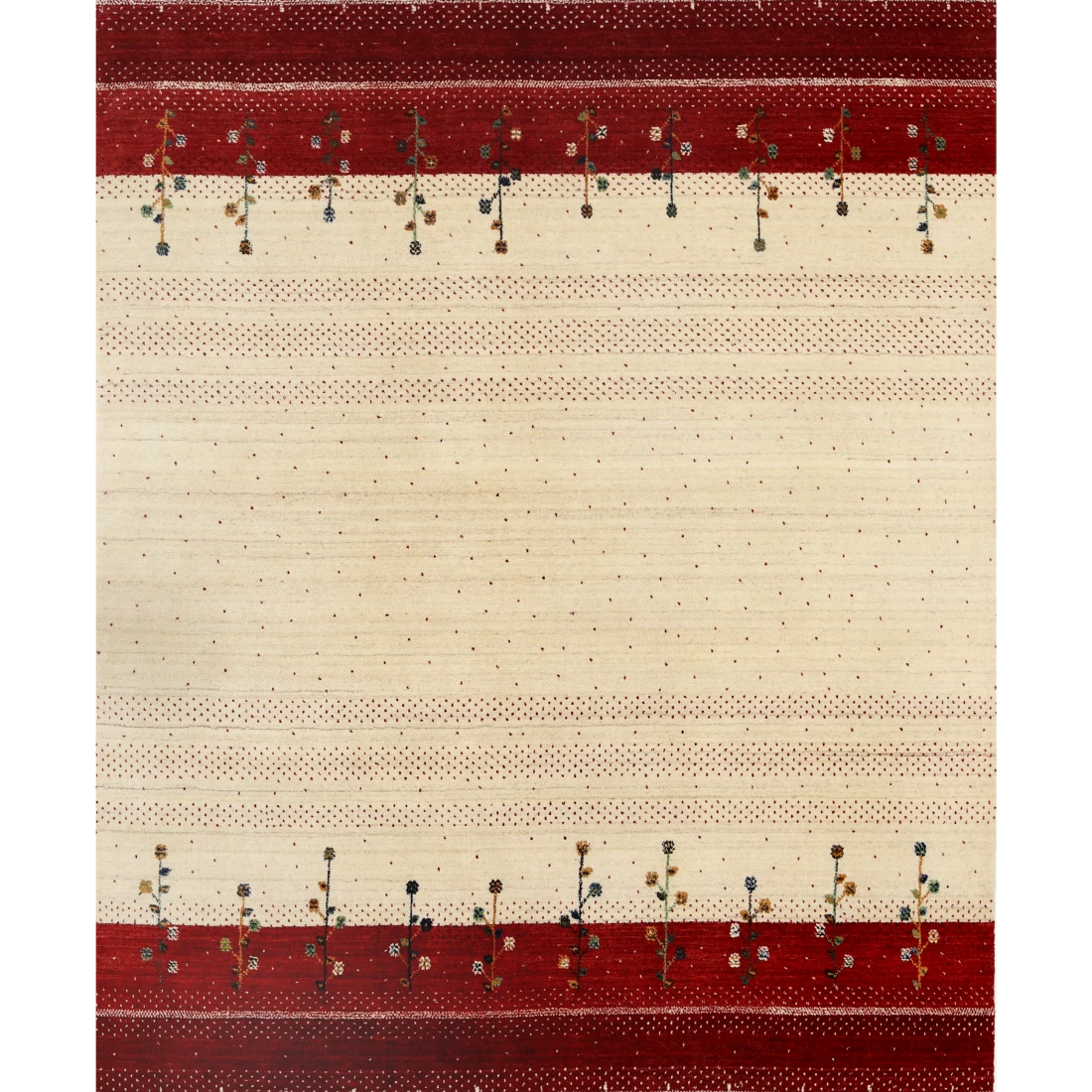 Hand Made Lori Wool Rug 5' 4" X 7' 6"