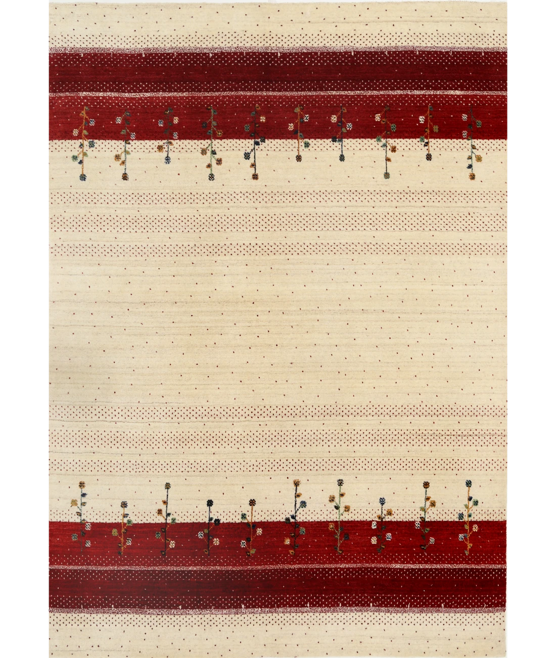 Hand Made Lori Wool Rug 5' 4" X 7' 6"