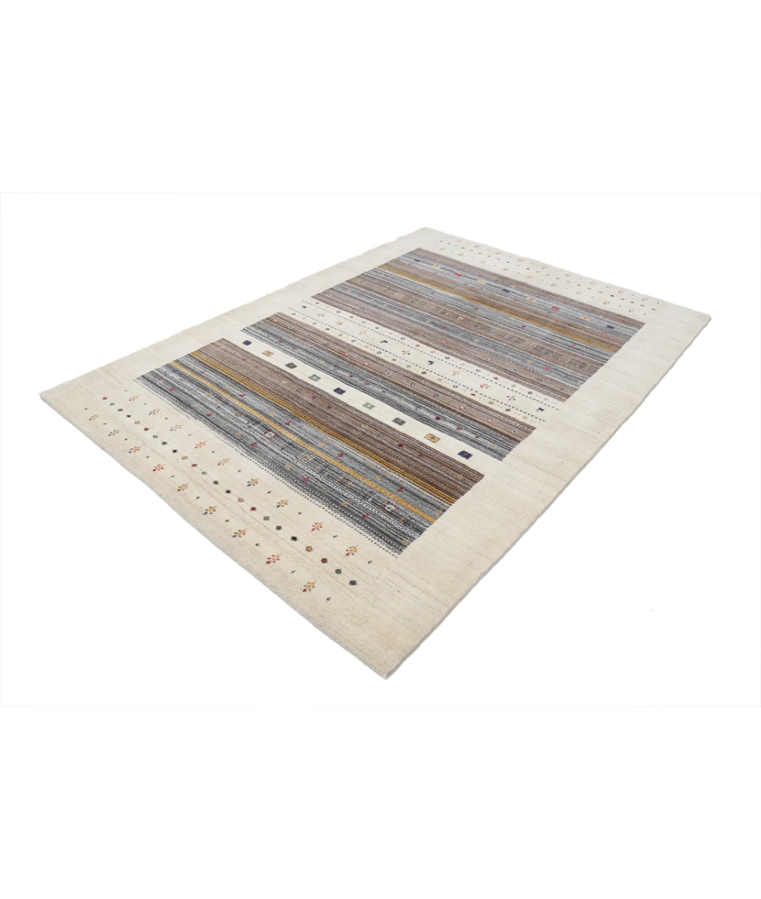 Hand Made Lori Wool Rug 5' 9" X 7' 10"