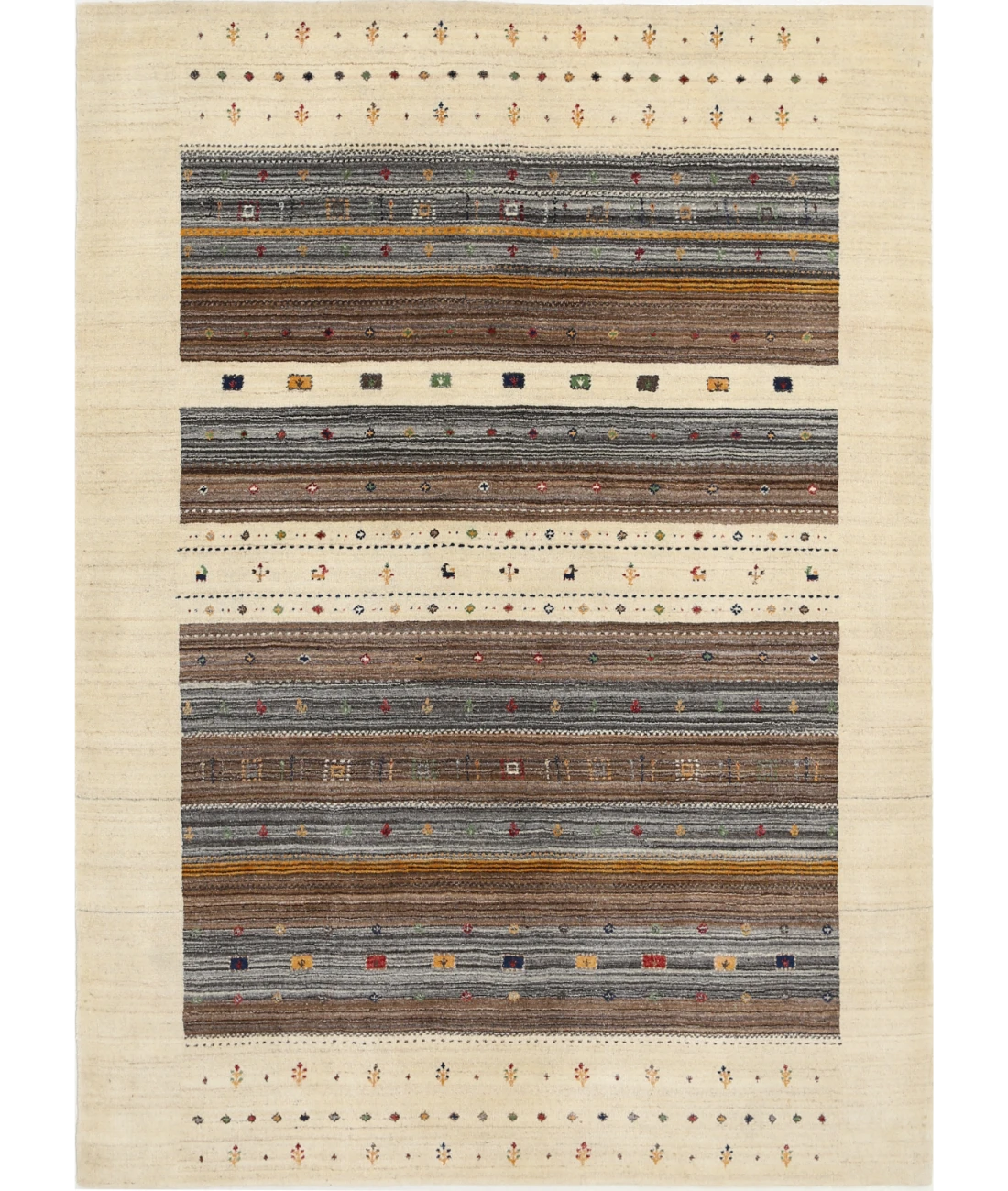 Hand Made Lori Wool Rug 5' 9" X 7' 10"