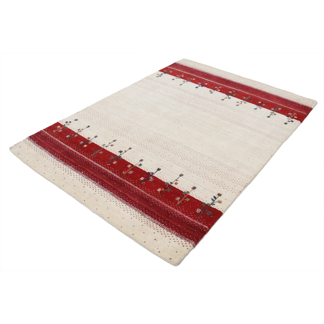 Hand Made Lori Wool Rug 4' 7" X 6' 5"