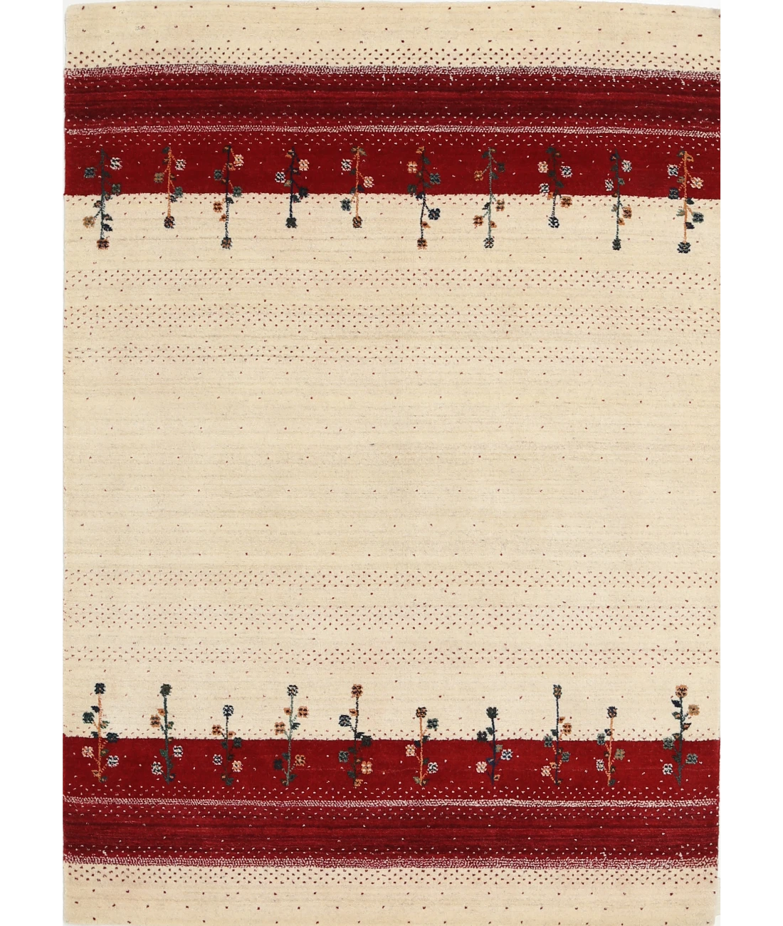 Hand Made Lori Wool Rug 4' 7" X 6' 5"