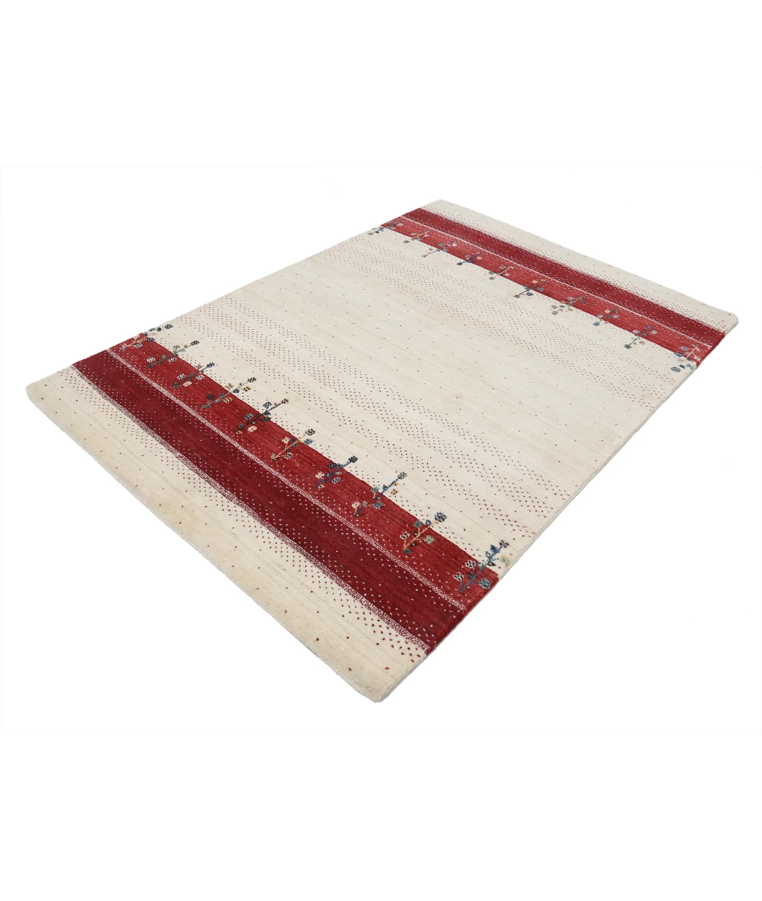 Hand Made Lori Wool Rug 4' 8" X 6' 7"