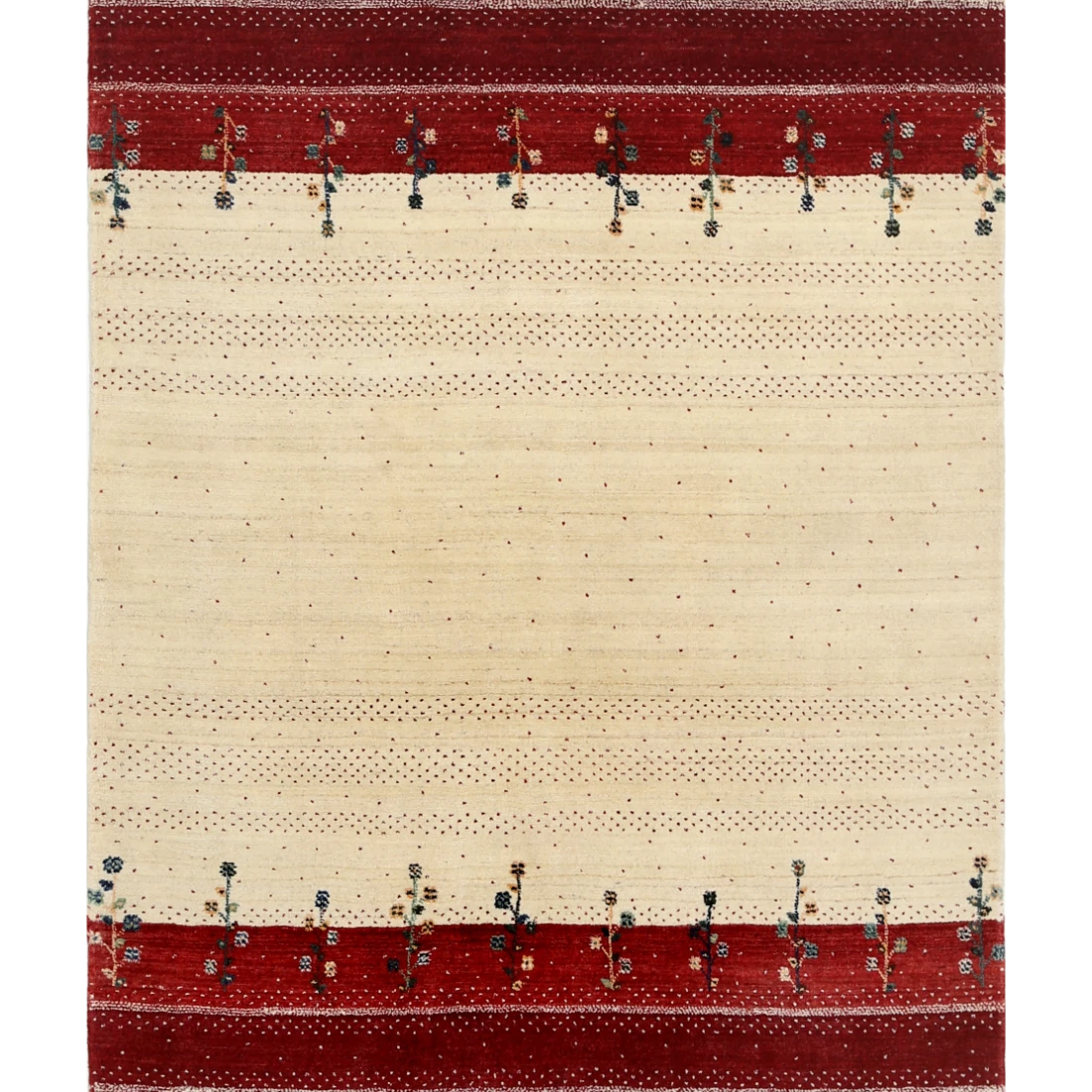 Hand Made Lori Wool Rug 4' 8" X 6' 7"