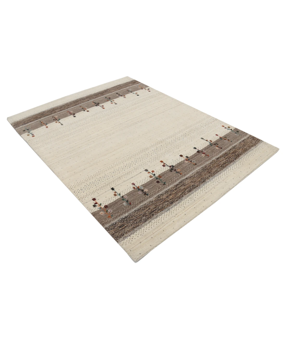 Hand Made Lori Wool Rug 4' 10" X 6' 7"