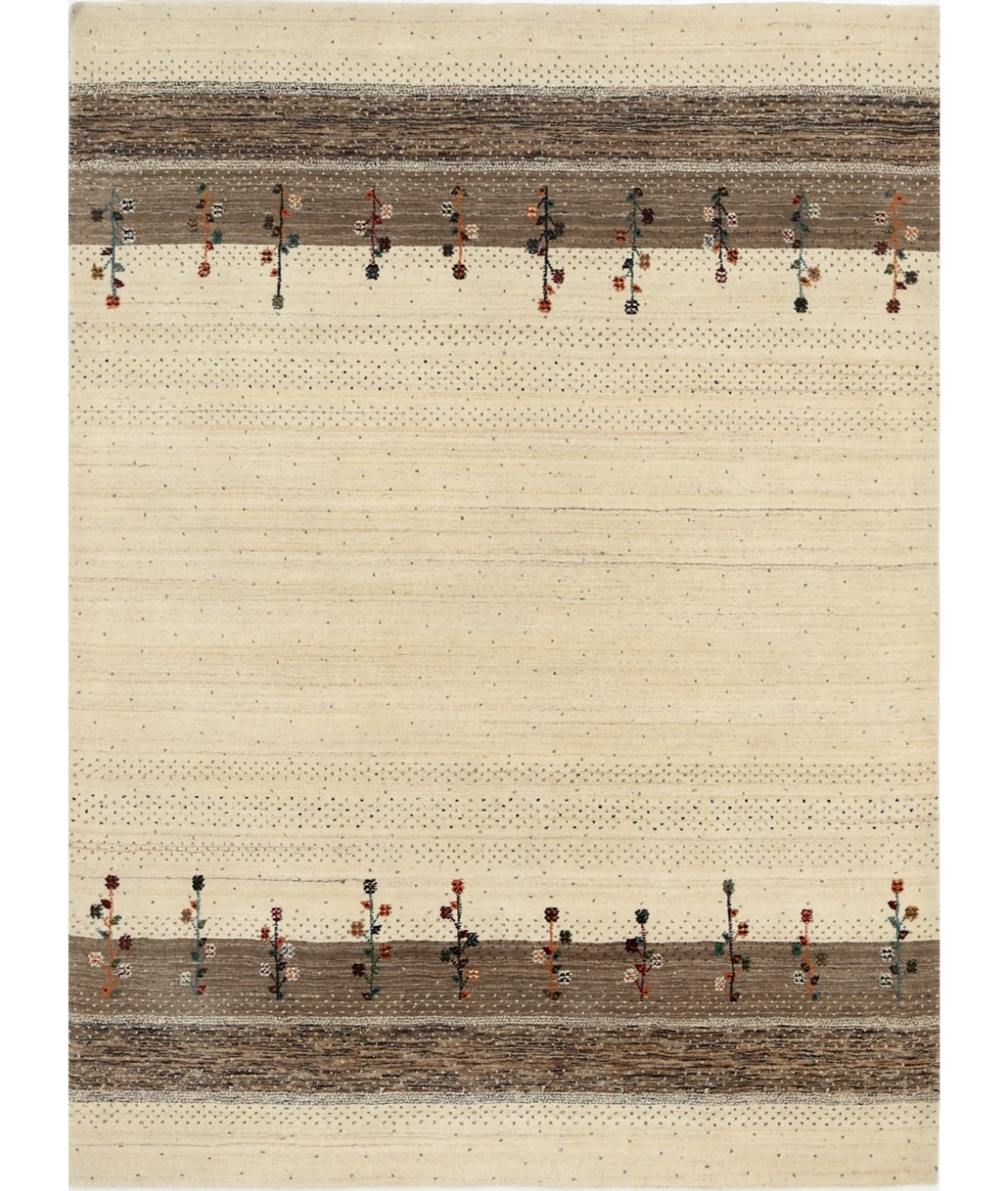 Hand Made Lori Wool Rug 4' 10" X 6' 7"