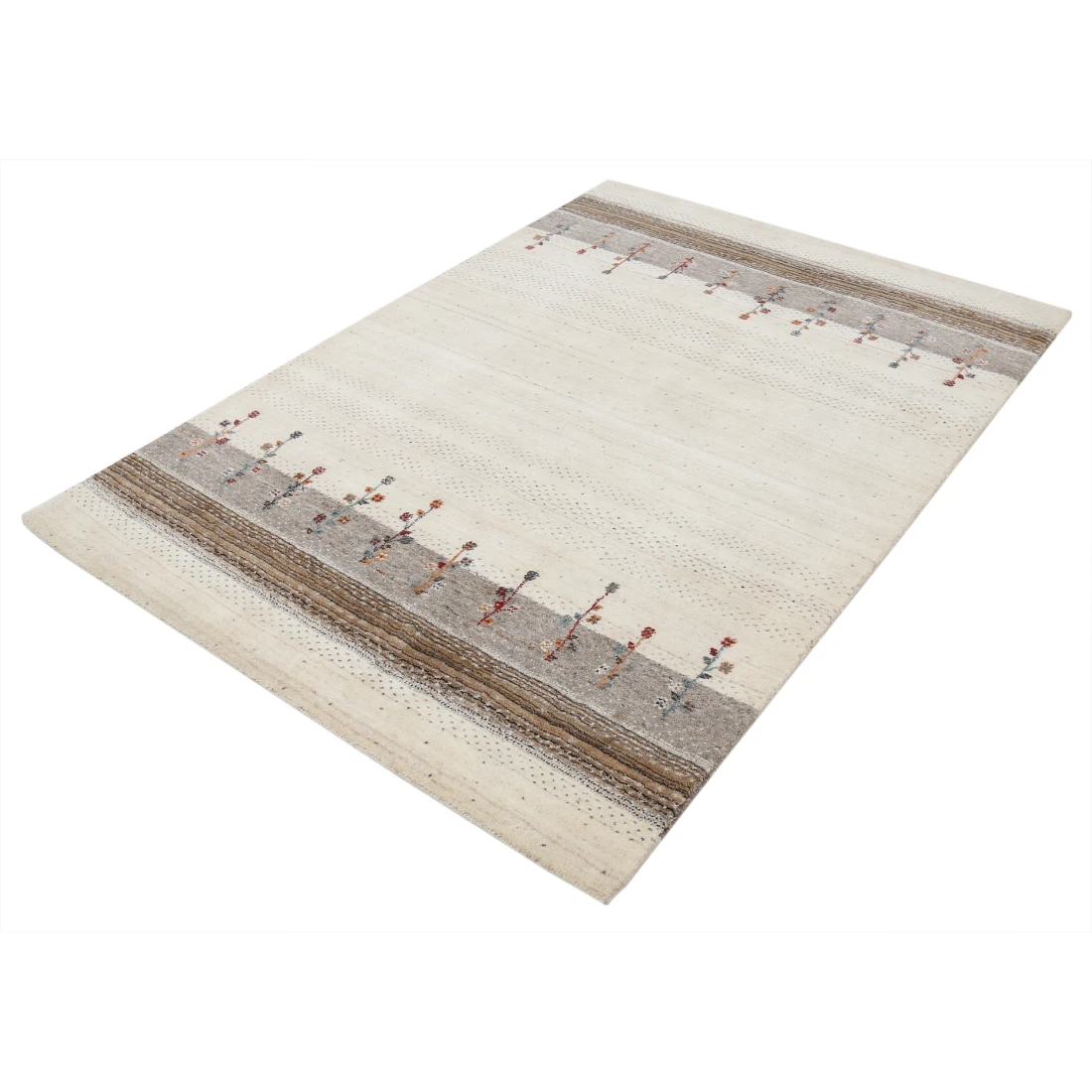 Hand Made Lori Wool Rug 4' 6" X 6' 5"
