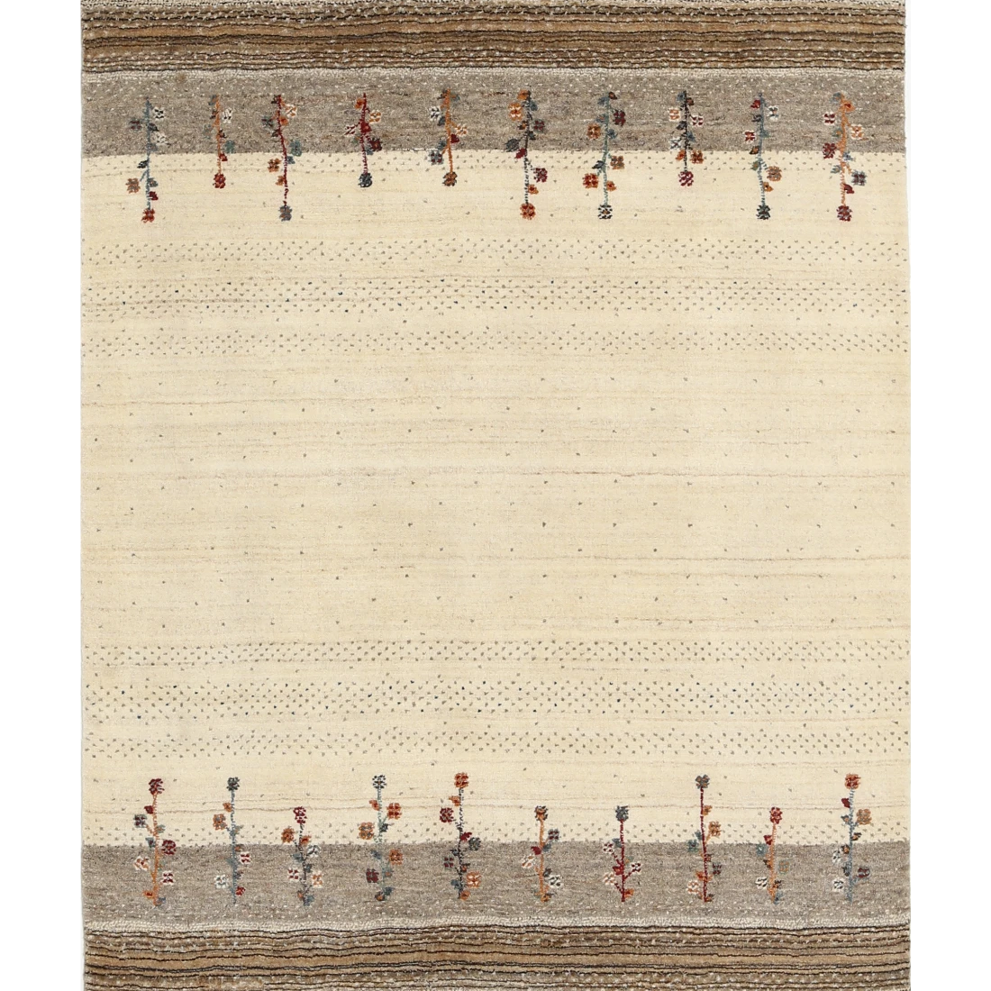Hand Made Lori Wool Rug 4' 6" X 6' 5"