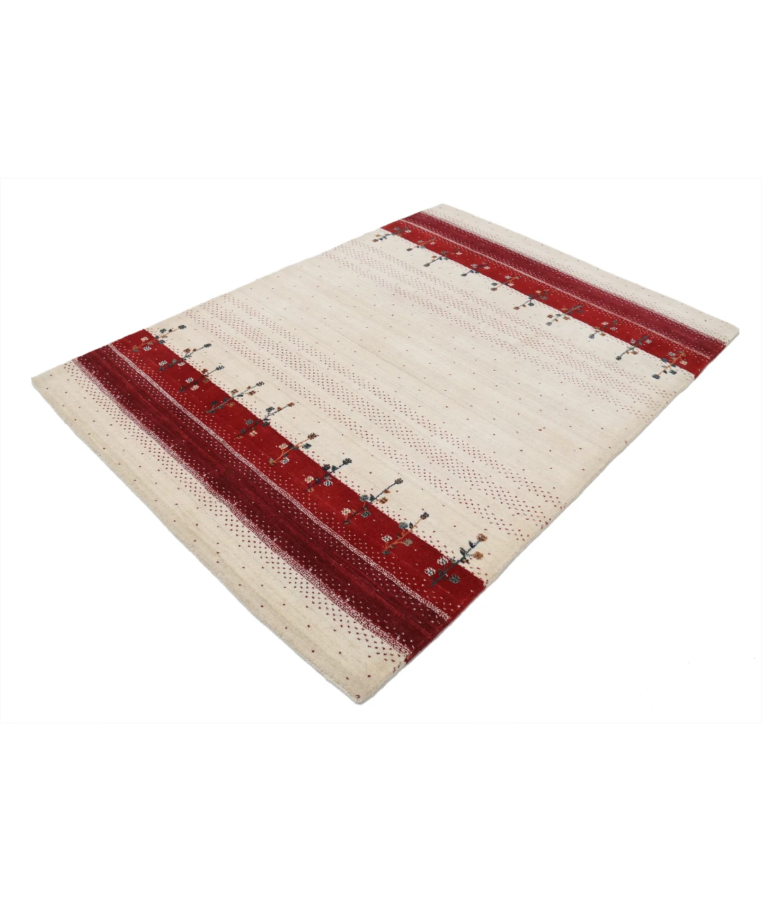 Hand Made Lori Wool Rug 4' 9" X 6' 6"