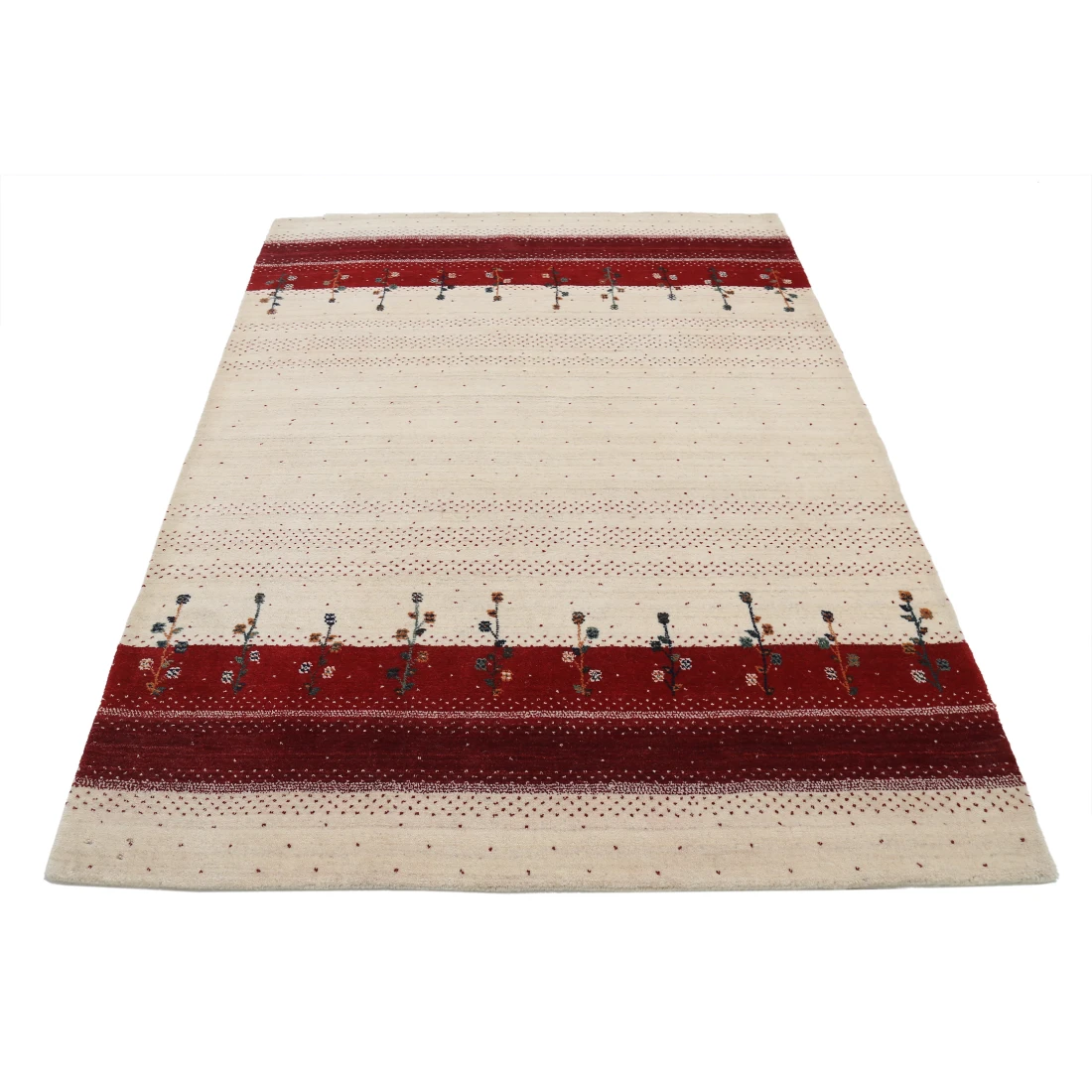 Hand Made Lori Wool Rug 4' 9" X 6' 6"