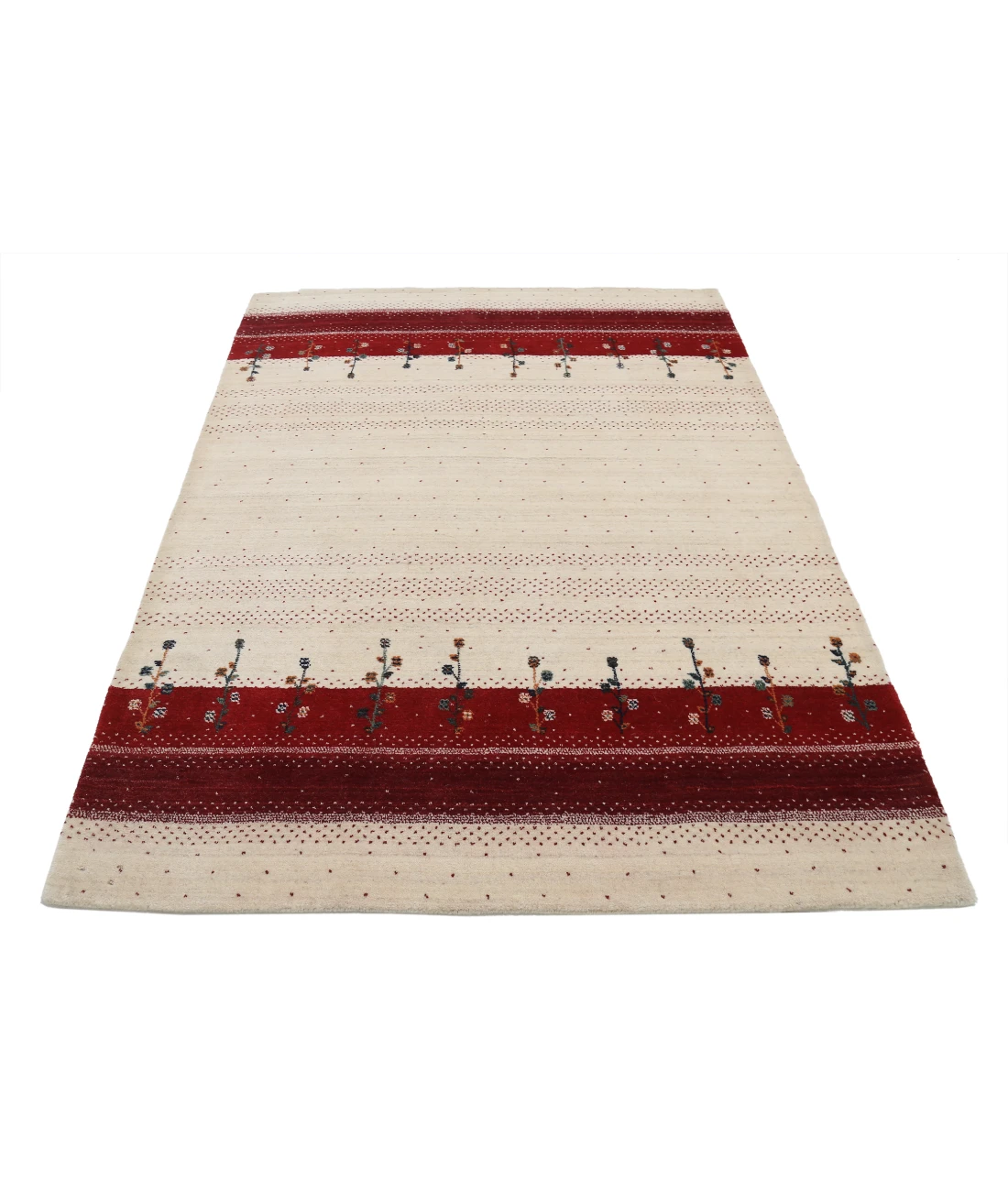 Hand Made Lori Wool Rug 4' 9" X 6' 6"