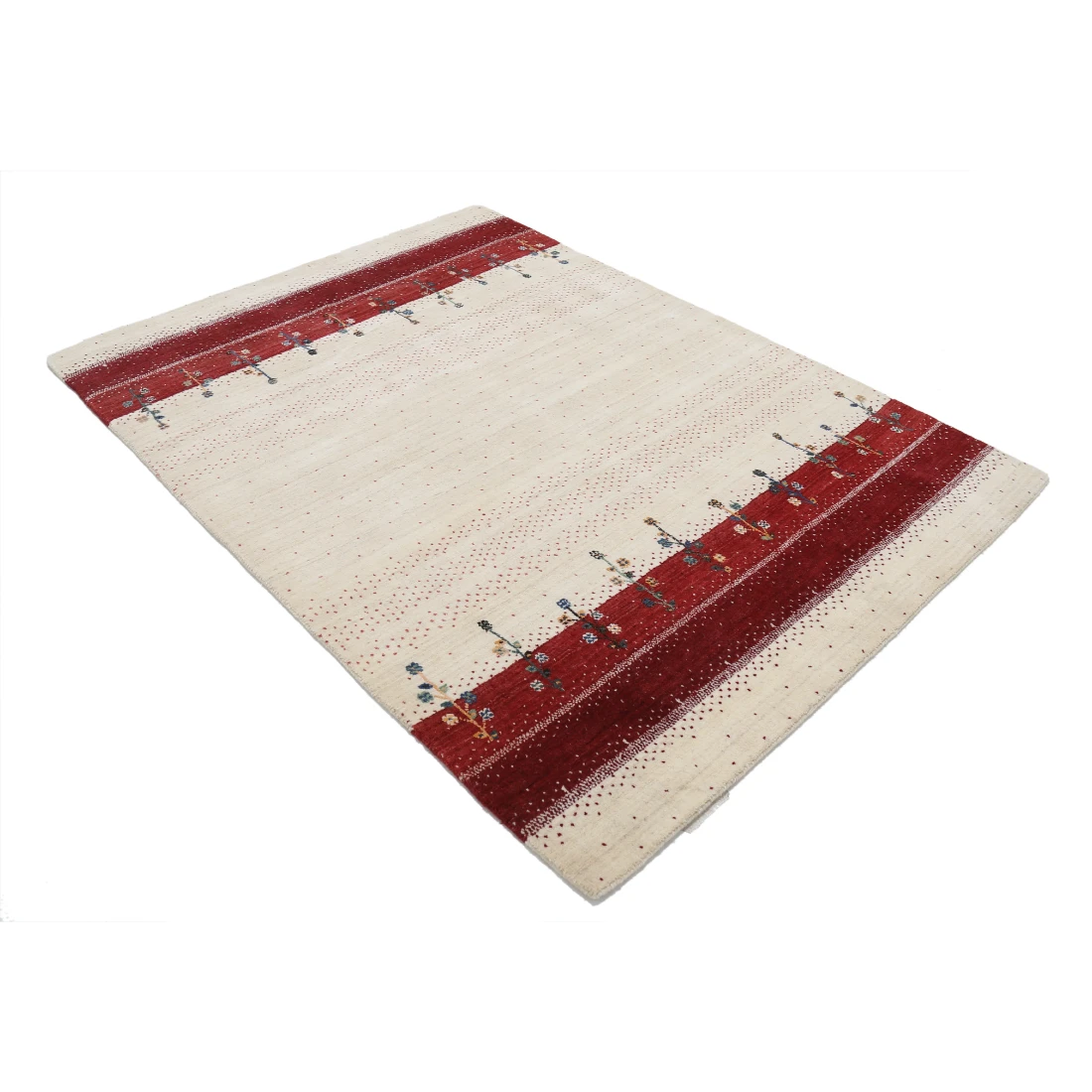Hand Made Lori Wool Rug 4' 7" X 6' 5"