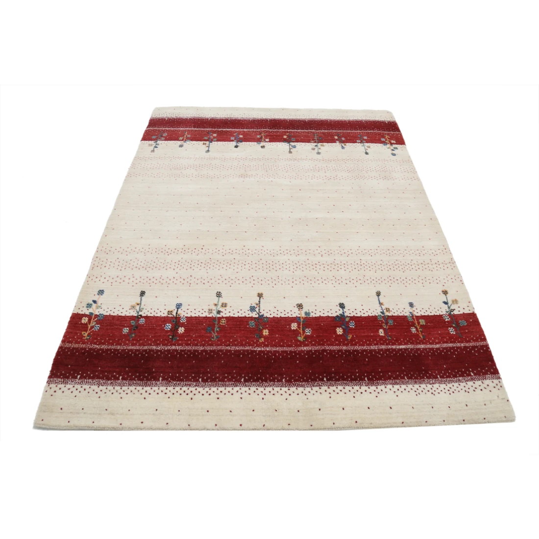 Hand Made Lori Wool Rug 4' 7" X 6' 5"