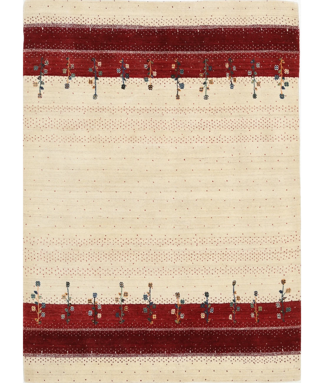 Hand Made Lori Wool Rug 4' 7" X 6' 5"