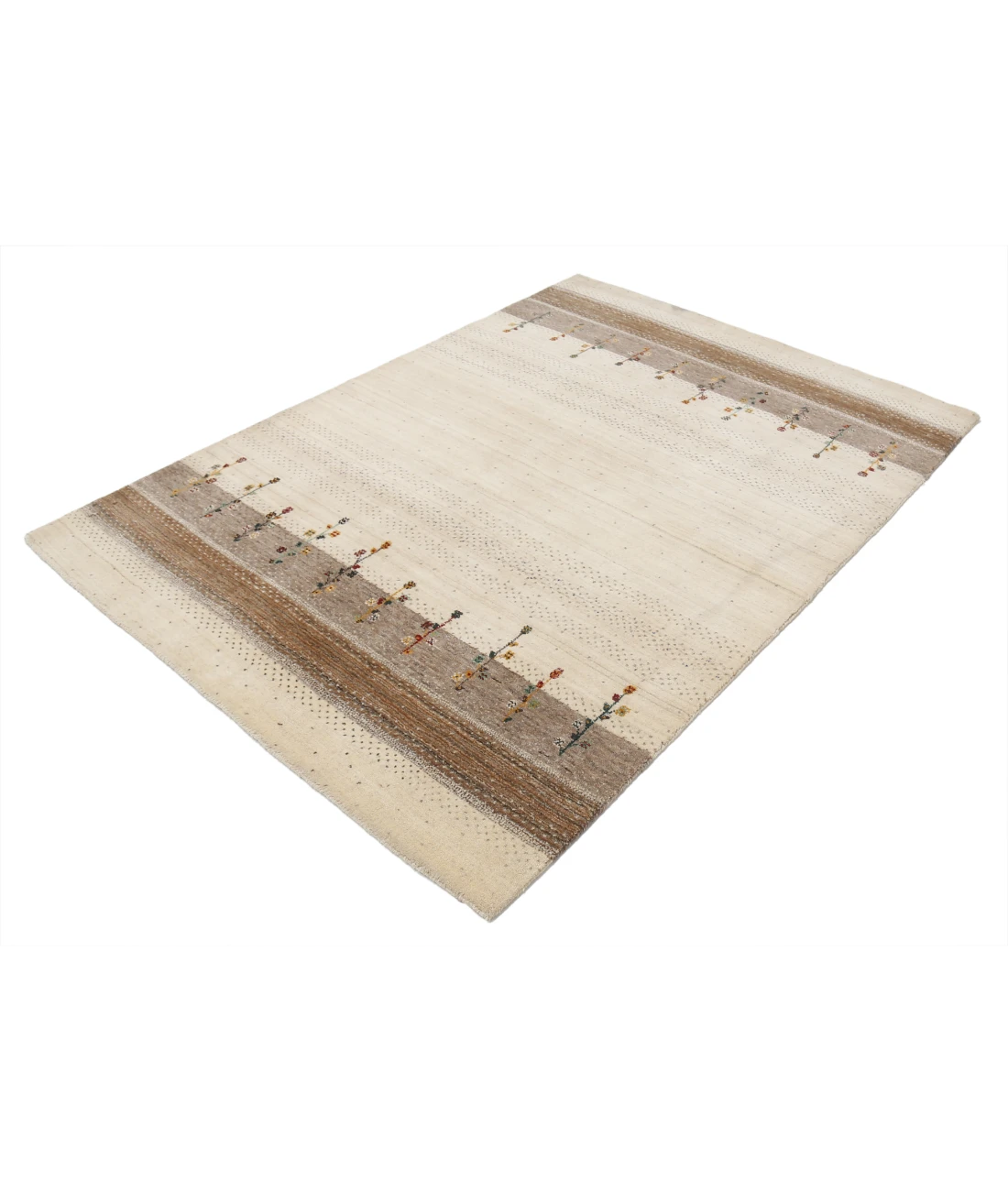 Hand Made Lori Wool Rug 4' 8" X 6' 7"