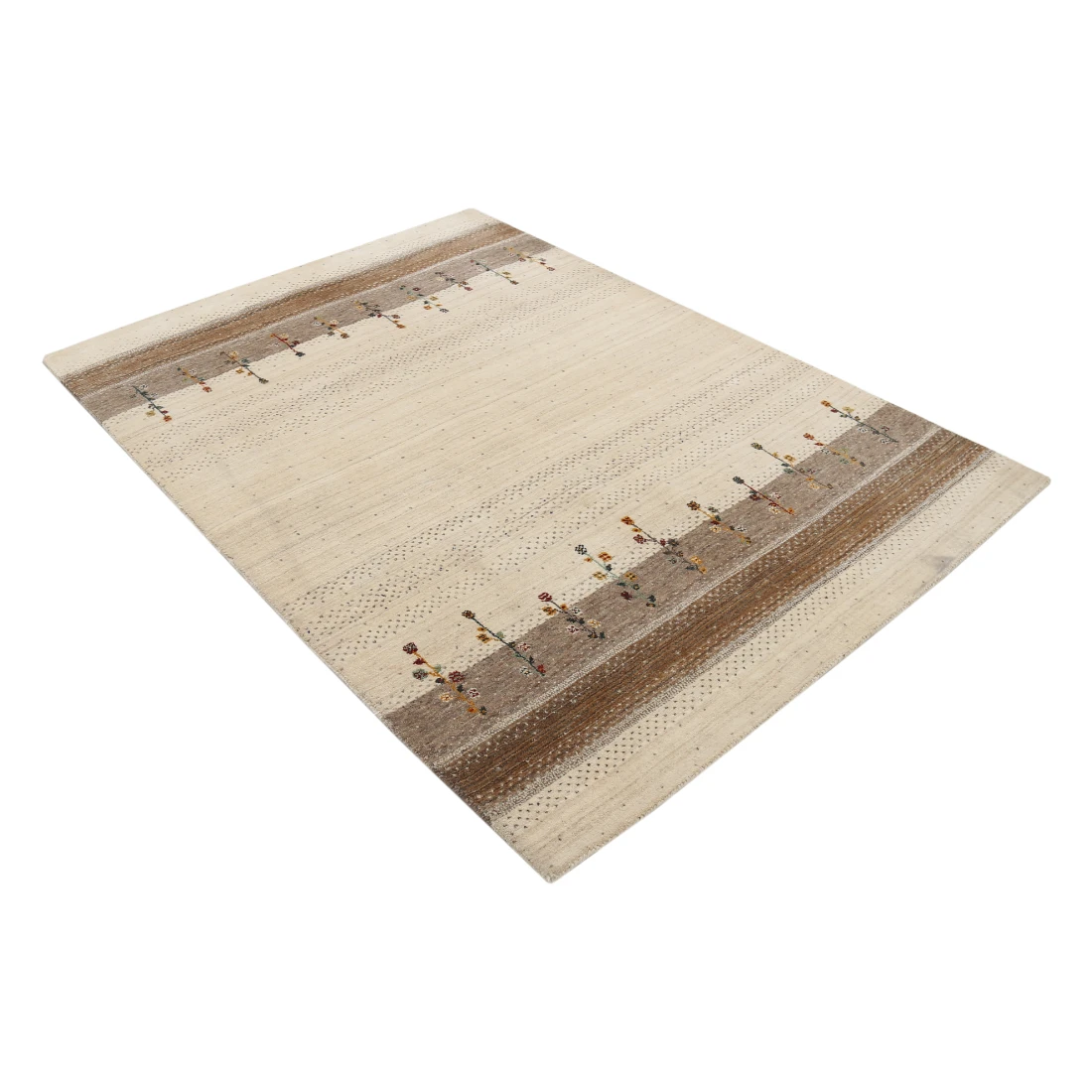Hand Made Lori Wool Rug 4' 8" X 6' 7"
