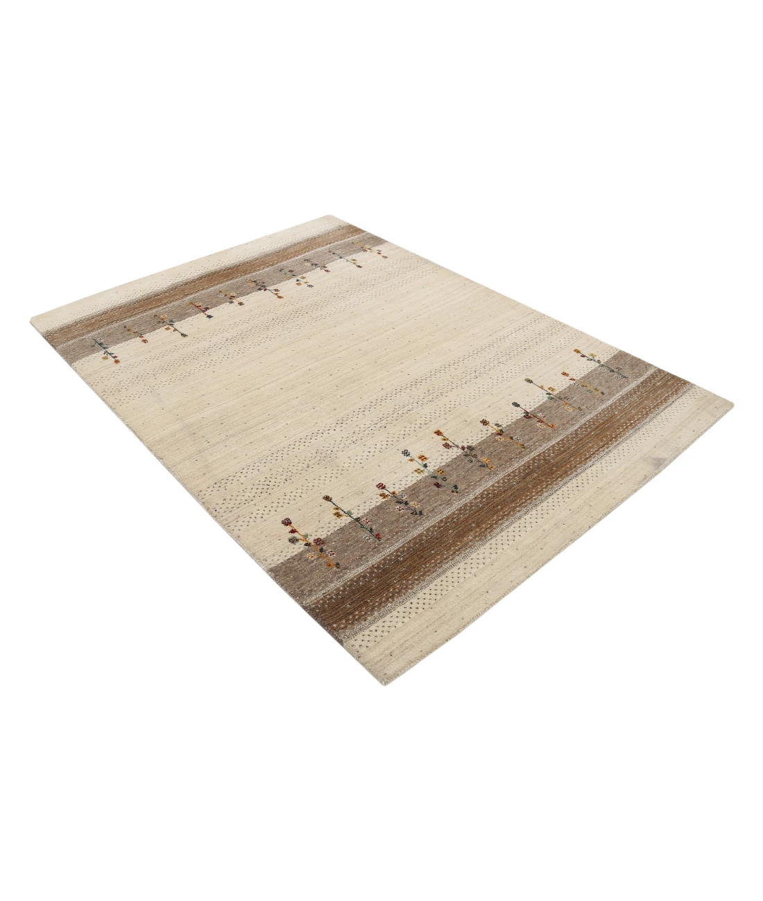 Hand Made Lori Wool Rug 4' 8" X 6' 7"