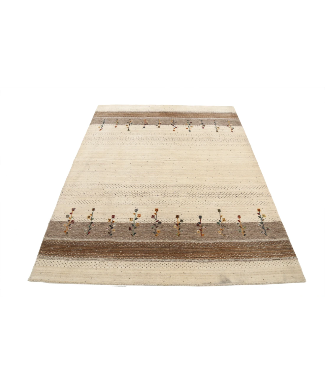 Hand Made Lori Wool Rug 4' 8" X 6' 7"