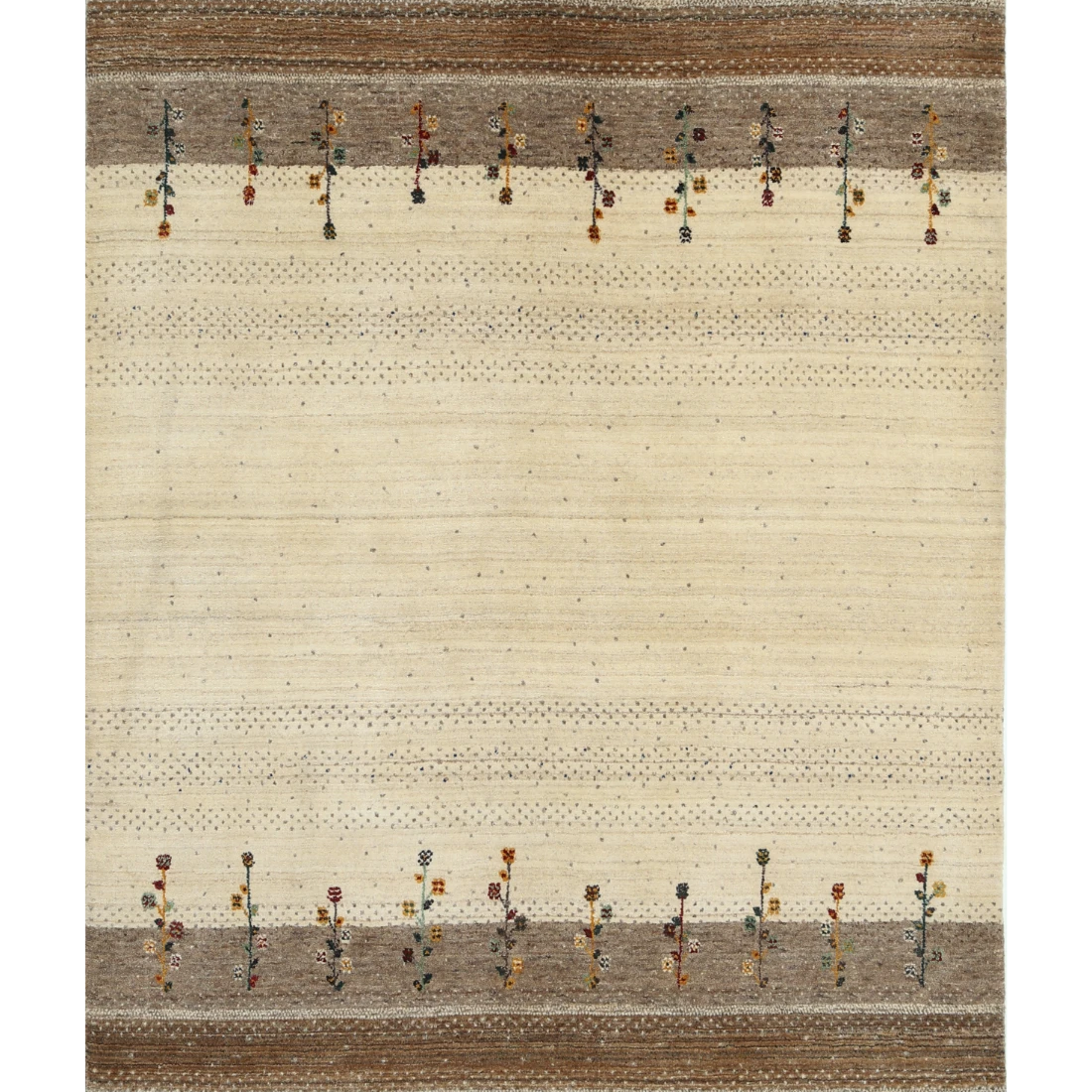 Hand Made Lori Wool Rug 4' 8" X 6' 7"