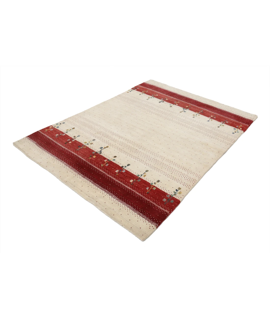 Hand Made Lori Wool Rug 4' 9" X 6' 3"