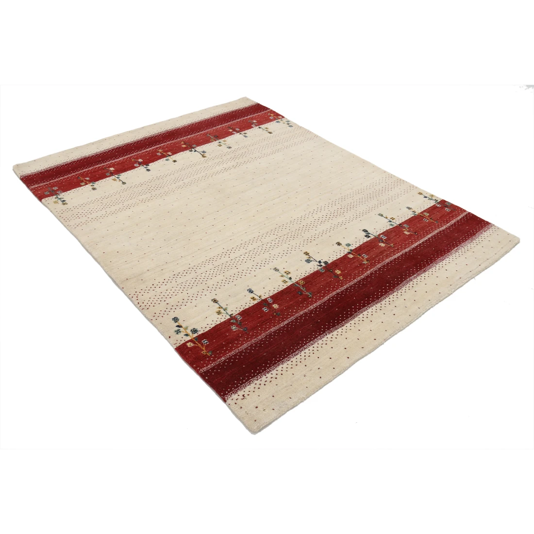 Hand Made Lori Wool Rug 4' 9" X 6' 3"