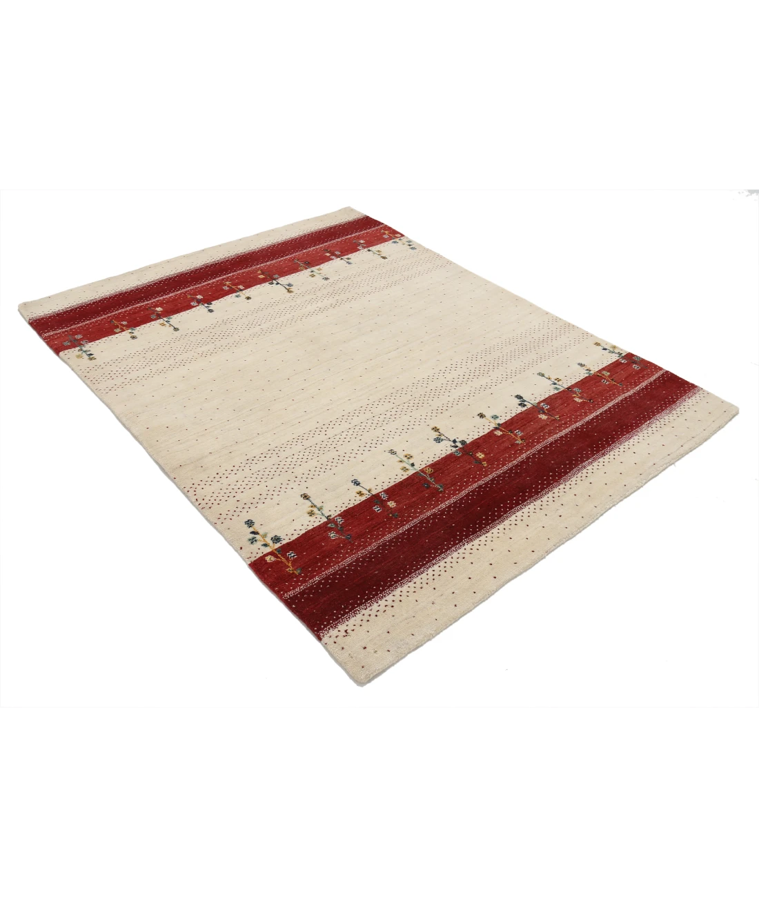 Hand Made Lori Wool Rug 4' 9" X 6' 3"