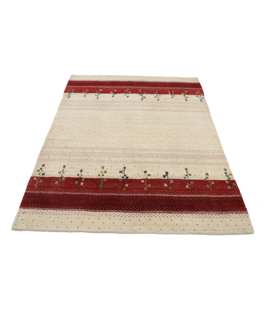 Hand Made Lori Wool Rug 4' 9" X 6' 3"