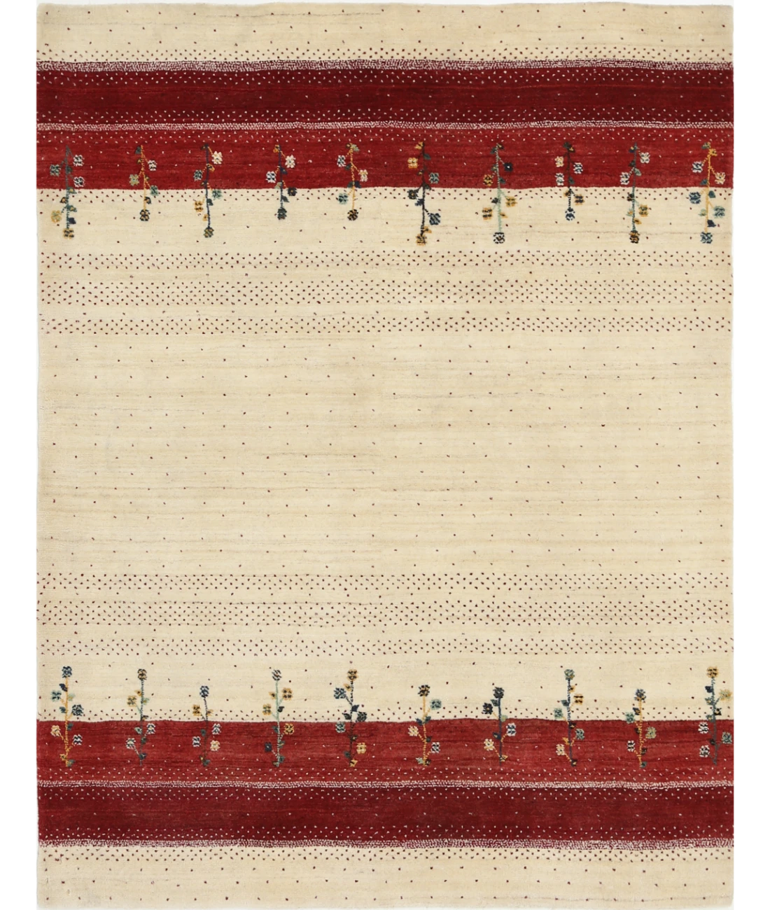 Hand Made Lori Wool Rug 4' 9" X 6' 3"