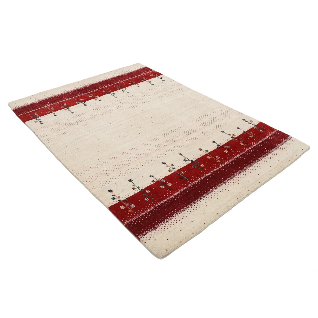 Hand Made Lori Wool Rug 4' 7" X 6' 0"