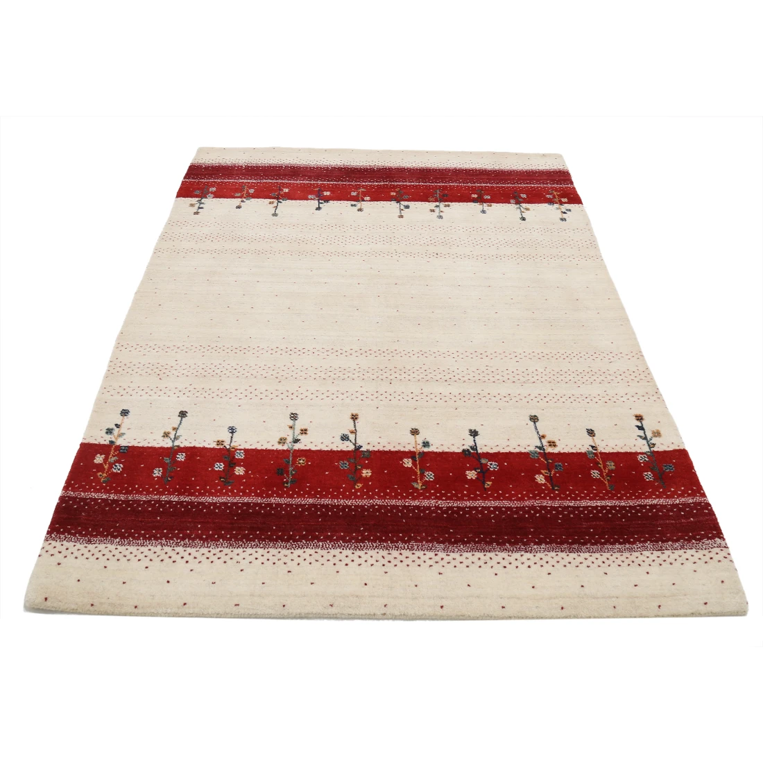 Hand Made Lori Wool Rug 4' 7" X 6' 0"