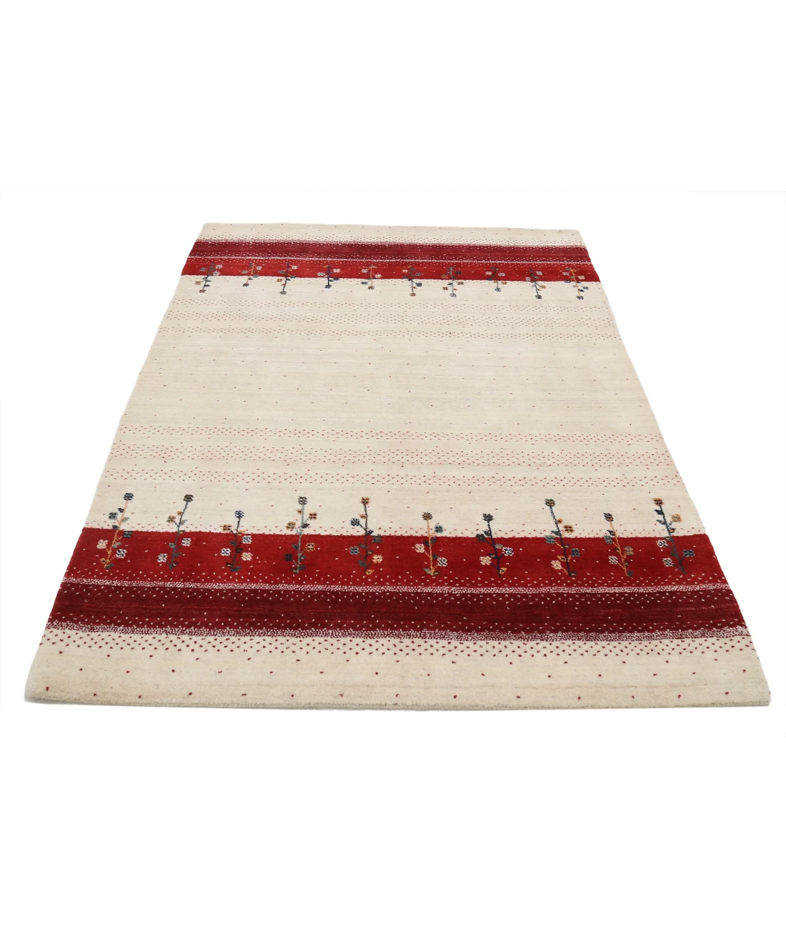 Hand Made Lori Wool Rug 4' 7" X 6' 0"
