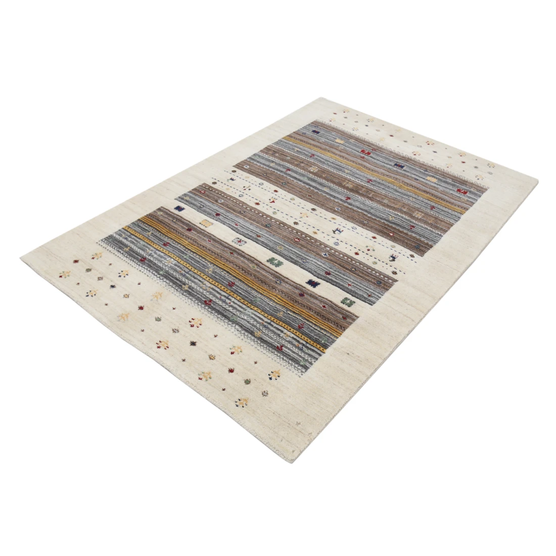 Hand Made Lori Wool Rug 3' 10" X 5' 10"