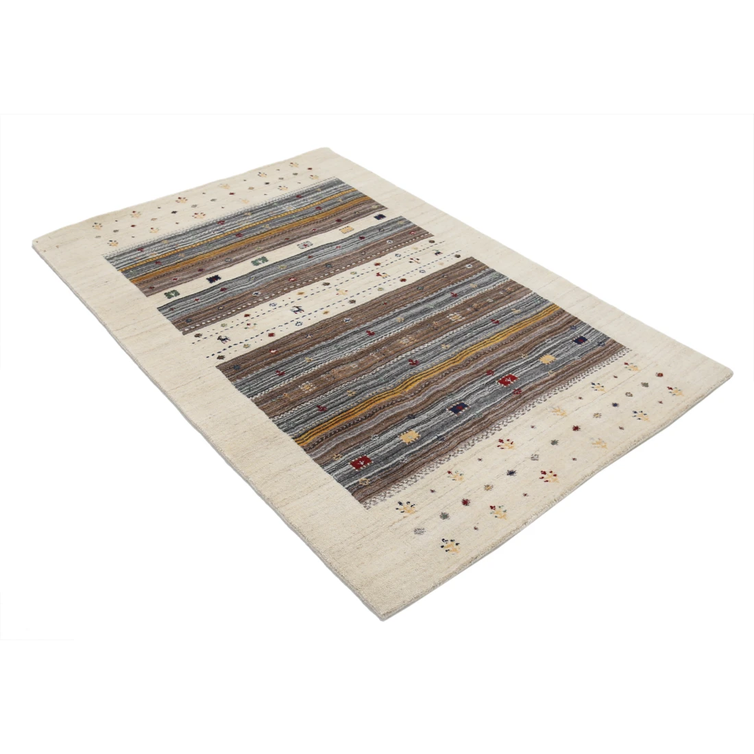 Hand Made Lori Wool Rug 3' 10" X 5' 10"