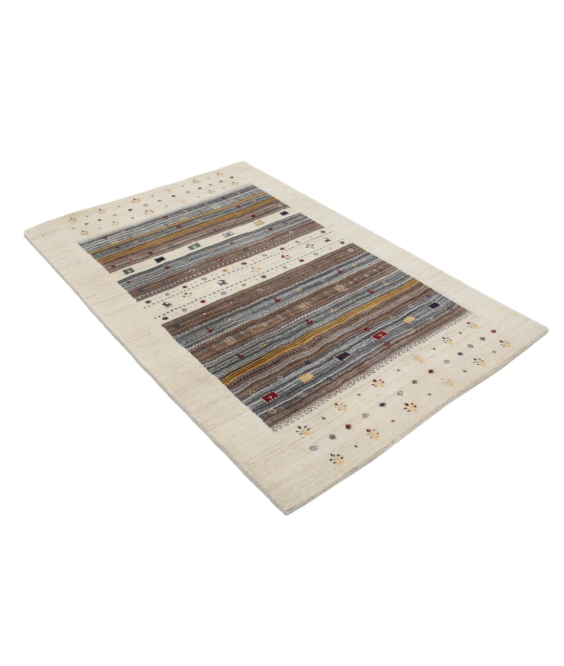 Hand Made Lori Wool Rug 3' 10" X 5' 10"